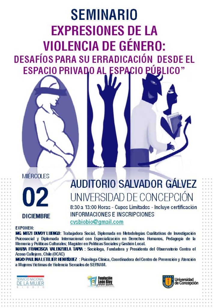 Afiche Seminario Violencia Género