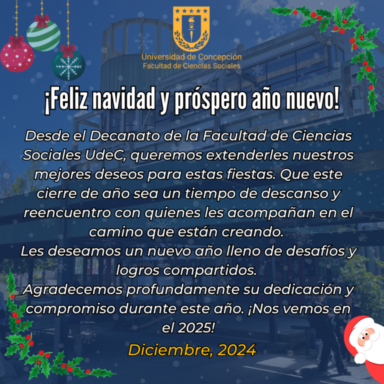 ¡Feliz Navidad y próspero año nuevo!