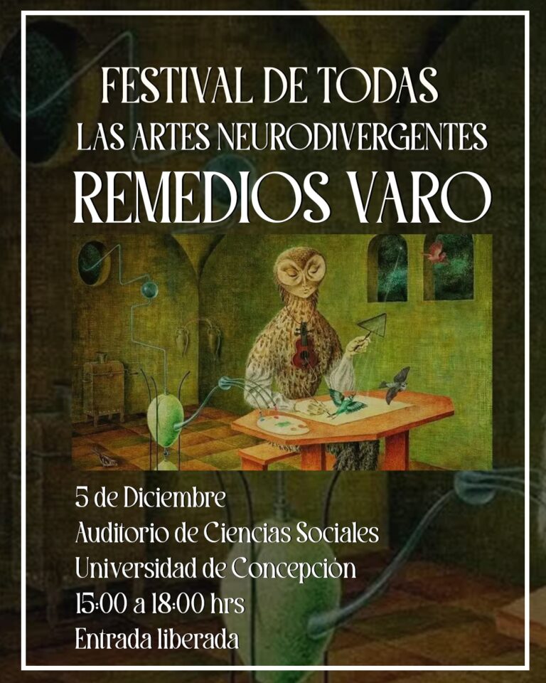 Festival de todas las artes neurodivergentes se realizará en Cs. Sociales UdeC