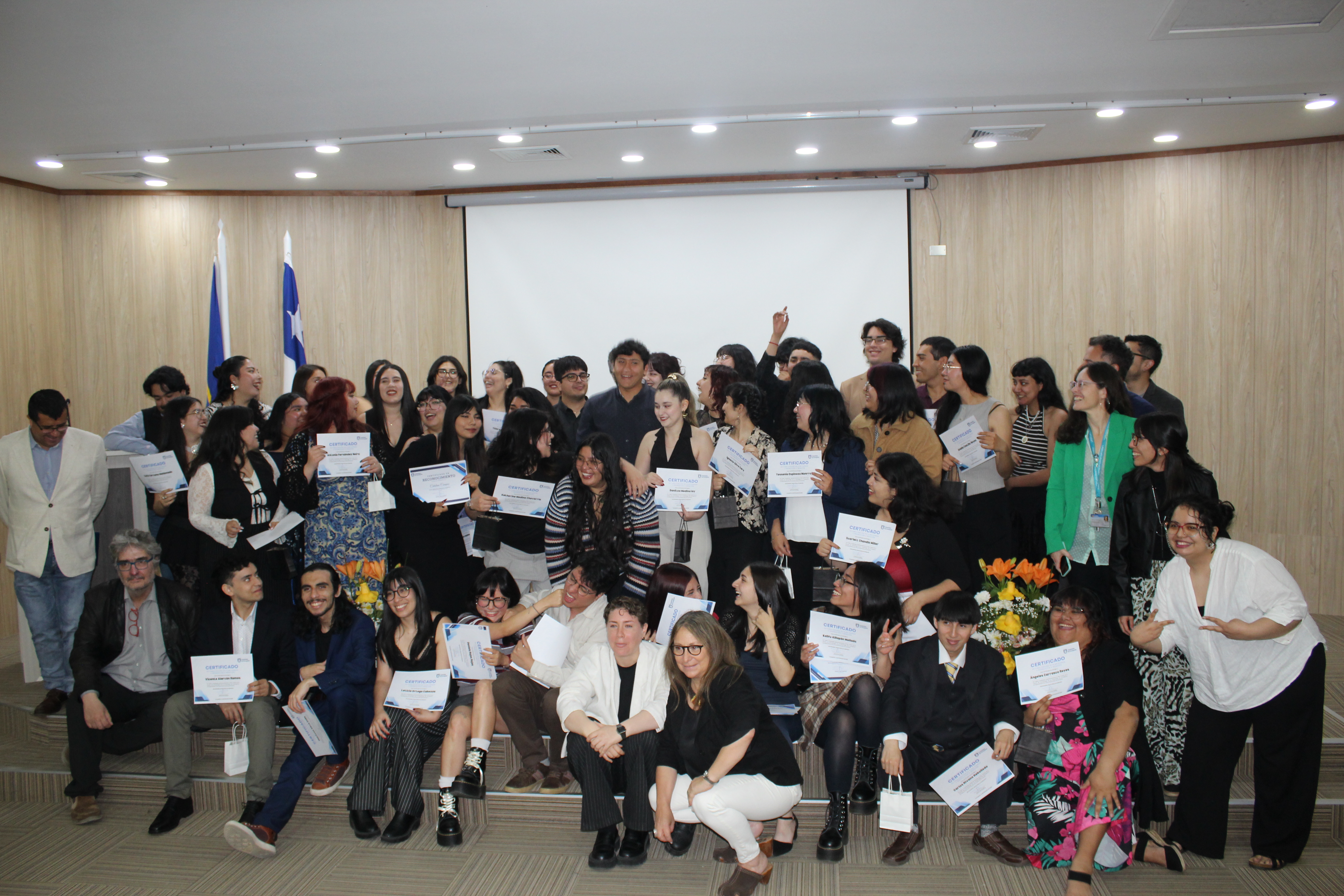 Carrera de Antropología UdeC realizó la primera Ceremonia de Investidura de Medio Antropólogo