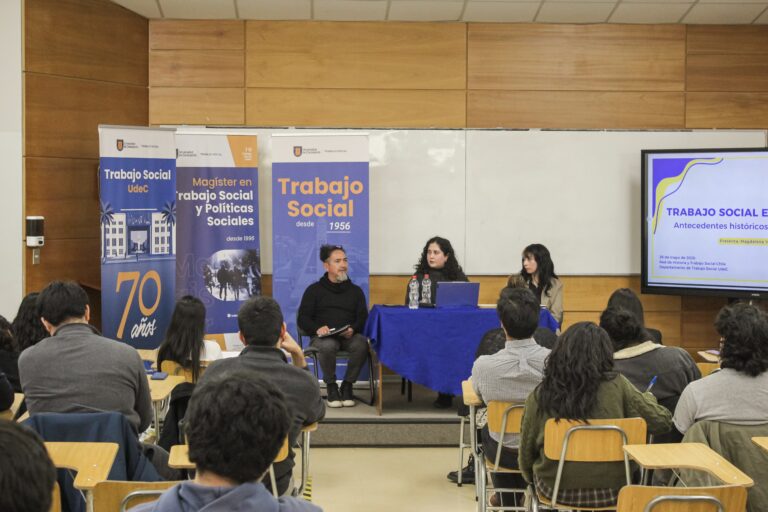 Departamento de Trabajo Social UdeC desarrolló conversatorio sobre los orígenes de la disciplina en Concepción