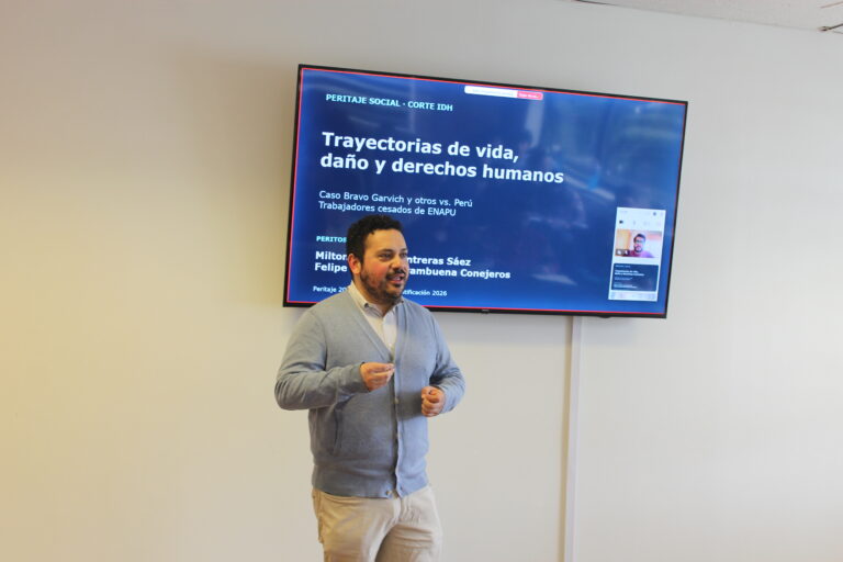 Estudiantes de Trabajo Social UdeC conocieron experiencia de peritaje social ante la Corte Interamericana de Derechos Humanos